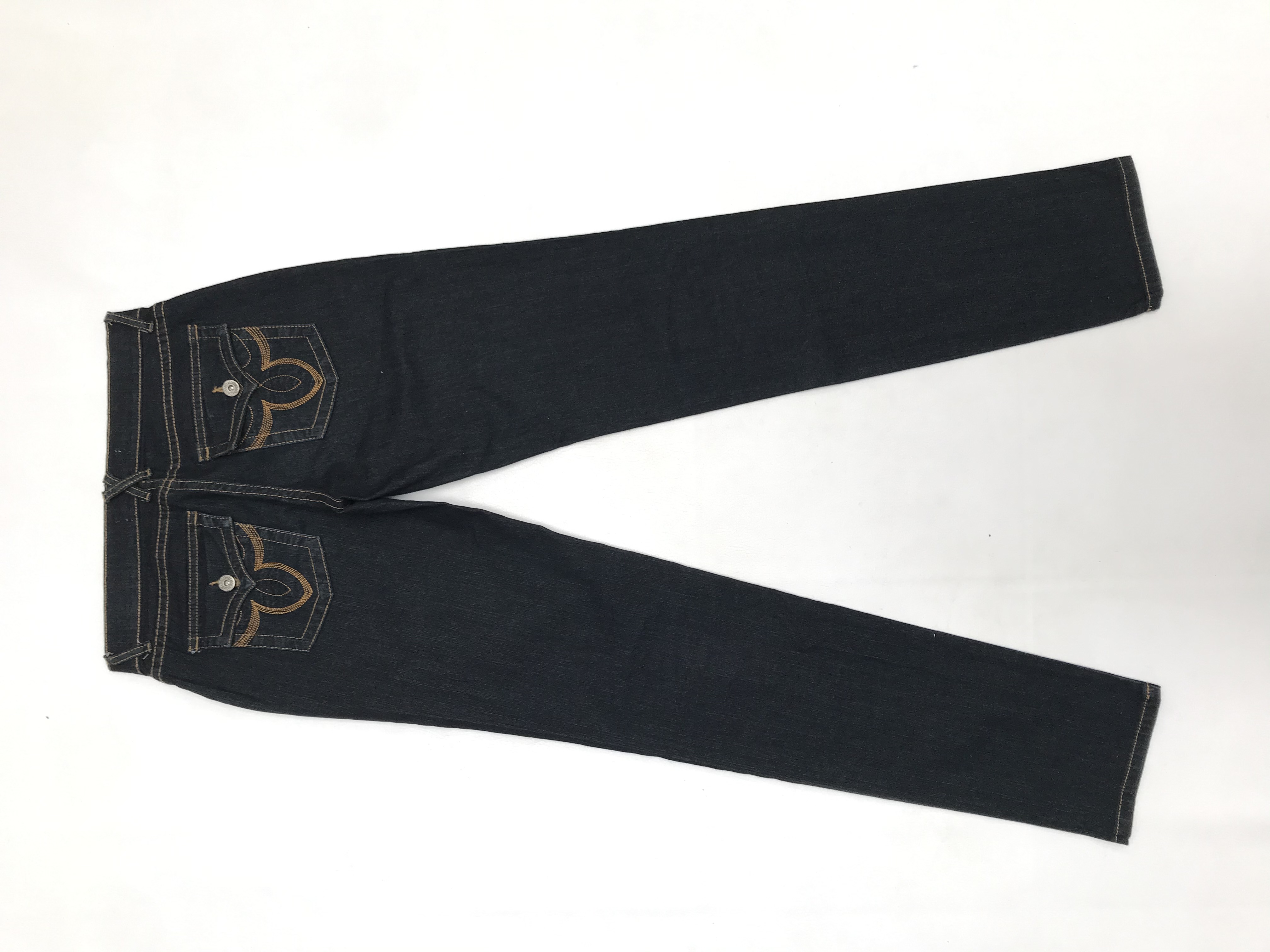 Pantalón jean, corte slim, 97% algodón