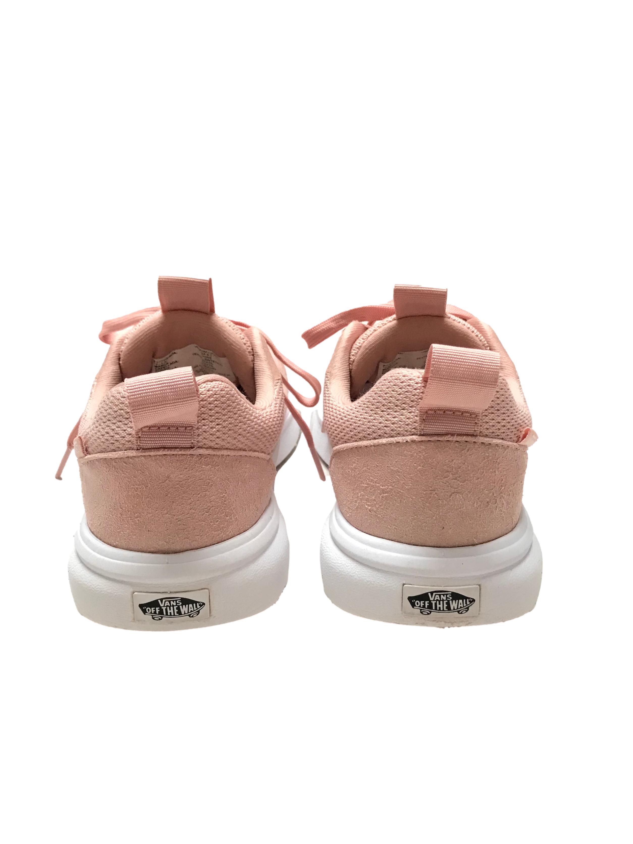 Zapatillas Vans Ultracush palo rosa y blanco. Estado 9/10. Precio original S/ 319